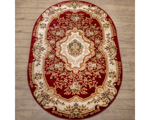 Ковер Акварель дизайн 20606 цвет 22133 Овал