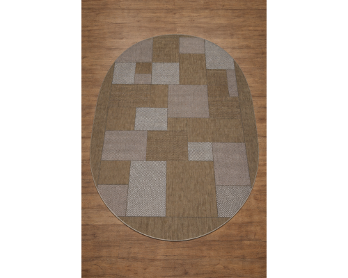 Ковер Декора (Сизаль) дизайн 52301 цвет 50511 Овал