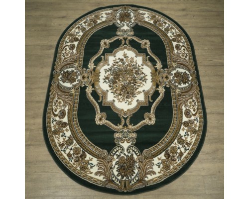 Ковер Лайла де Люкс дизайн 15318 цвет 10262 Овал