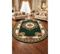 Ковер Лайла де Люкс дизайн 15361 цвет 10266 Овал