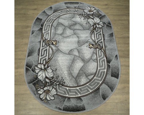 Ковер Лайла де Люкс дизайн 15705 цвет 10766 Овал