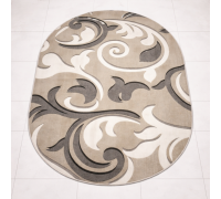 Ковер Фиеста дизайн 36107 цвет 36955 Овал