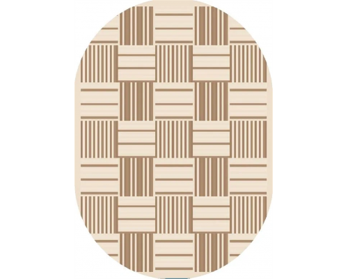 Ковер Флурлюкс (Сизаль) дизайн 51002 цвет 50111 Овал