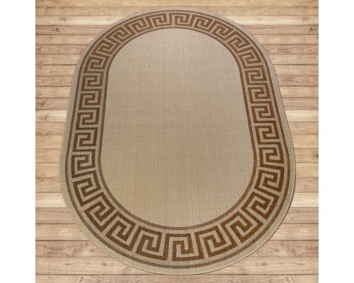 Ковер Флурлюкс (Сизаль) дизайн 51007 цвет 50111 Овал