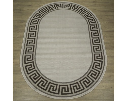 Ковер Флурлюкс (Сизаль) дизайн 51207 цвет 50411 Овал