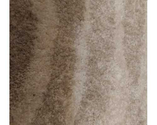 Ковер овальный светло-бежевый с длинным ворсом 30 мм Фьюжн 42106-48122 мягкий пушистый