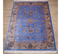 Ковер Qum дизайн 2003U цвет BLUE / CREAM