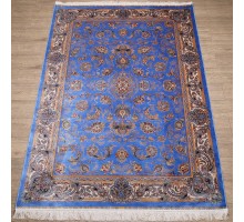 Ковер Qum дизайн 2003U цвет BLUE / CREAM