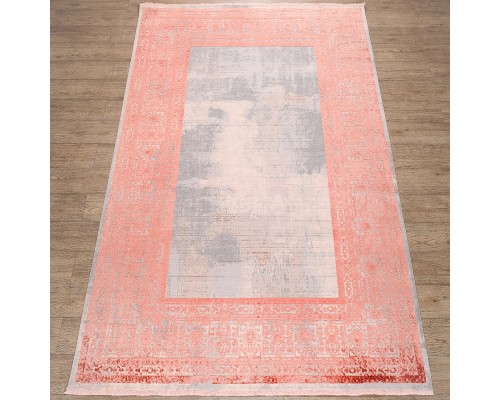 Ковер Art Deco дизайн 3035A цвет CREAM2 / ORANGE_2 Ковер Art Deco дизайн 3035A цвет CREAM2 / ORANGE_2