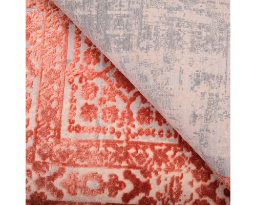 Ковер Art Deco дизайн 3035A цвет CREAM2 / ORANGE_2 Ковер Art Deco дизайн 3035A цвет CREAM2 / ORANGE_2