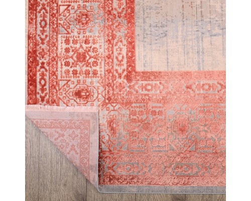 Ковер Art Deco дизайн 3035A цвет CREAM2 / ORANGE_2 Ковер Art Deco дизайн 3035A цвет CREAM2 / ORANGE_2
