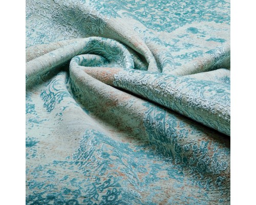 Ковер Art Deco дизайн 3041B цвет CREAM / JADE_TURQUOISE Ковер Art Deco дизайн 3041B цвет CREAM / JADE_TURQUOISE