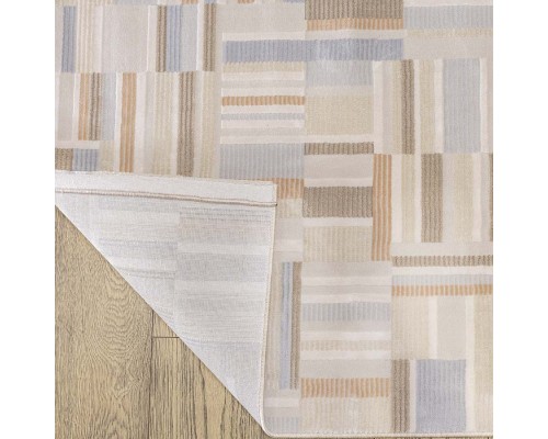 Ковер Fest дизайн F410AB цвет BEIGE / BLUE
