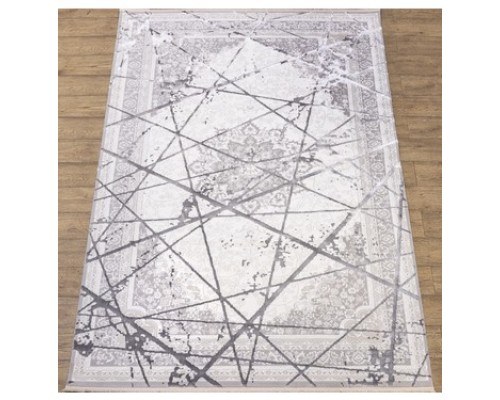 Ковер Prado дизайн KB03A цвет WHITE / GRAY2 Ковер Prado дизайн KB03A цвет WHITE / GRAY2
