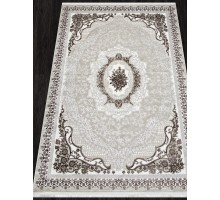 Ковер турецкий Arda Alfani Q010A brown fdy/cream shrink