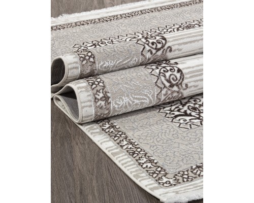 Ковер турецкий Arda Alfani Q012A brown fdy/cream shrink