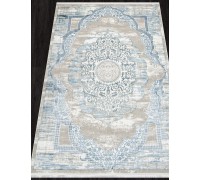 Ковер турецкий Arda Alfani Q018A blue fdy/cream shrink
