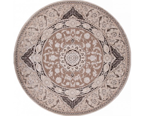 Karmen Hali Ковер Armina 04033B dark brown Круг