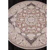 Karmen Hali Ковер Armina 04033B dark brown Круг