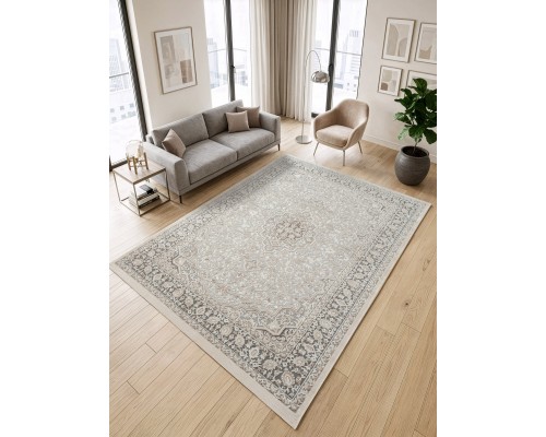 Ковер турецкий Karmen Hali Armina GA073C grey/brown
