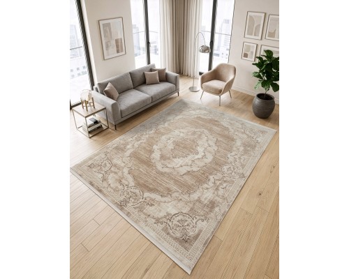 Ковер турецкий Karmen Hali Armina GA076A brown/brown