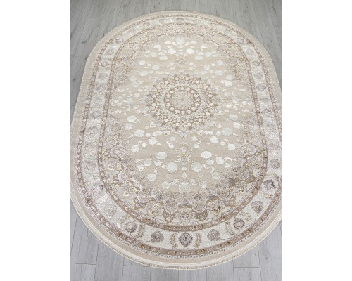 Arda Ковер Delina A050B l.beige/cream Овал Arda Ковер Delina A050B l.beige/cream Овал