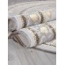 Arda Ковер Delina A051A light grey shrink/dark grey shrink Овал