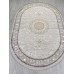 Arda Ковер Delina A051A light grey shrink/dark grey shrink Овал