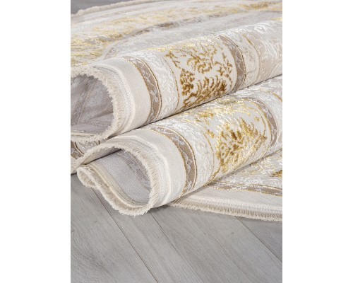 Arda Ковер Delina A123B cream/gold fdy Овал