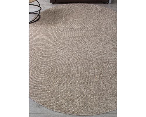 Merinos Ковер Dios F410 light beige Овал Merinos Ковер Dios F410 light beige Овал