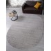 Merinos Ковер Dios F412 light gray Овал