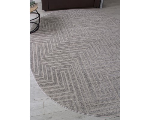 Merinos Ковер Dios F412 light gray Овал