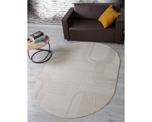 Merinos Ковер Dios F437 light cream Овал Merinos Ковер Dios F437 light cream Овал