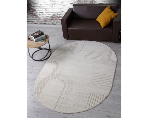 Merinos Ковер Dios F437 light cream Овал Merinos Ковер Dios F437 light cream Овал