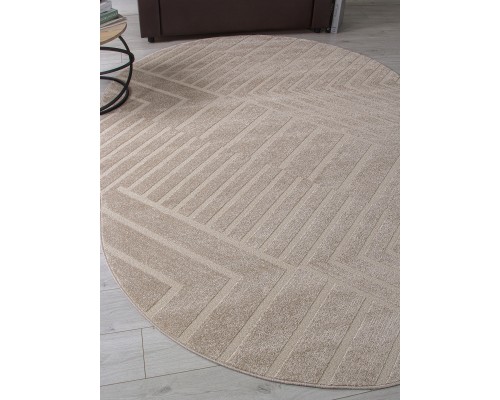 Merinos Ковер Dios F438 light beige Овал