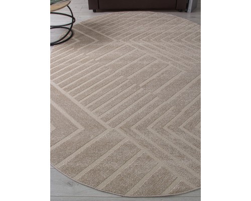 Merinos Ковер Dios F438 light beige Овал