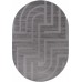 Merinos Ковер Dios F439 light gray Овал