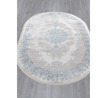 Arda Ковер Efsan L270A cream shrink/blue fdy Овал