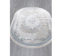 Arda Ковер Efsan L278A cream shrink/blue fdy Овал