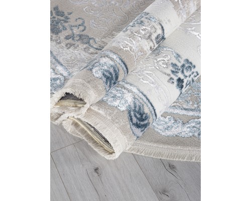 Arda Ковер Efsan L278A cream shrink/blue fdy Овал Arda Ковер Efsan L278A cream shrink/blue fdy Овал