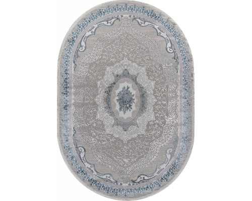 Arda Ковер Efsan Q010A cream shrink/blue fdy Овал Arda Ковер Efsan Q010A cream shrink/blue fdy Овал