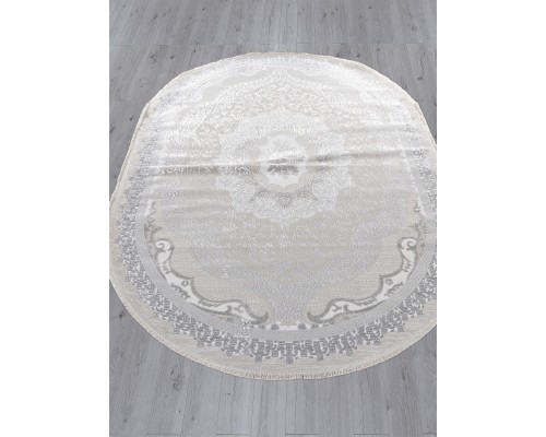Arda Ковер Efsan Q010A cream shrink/grey fdy Овал Arda Ковер Efsan Q010A cream shrink/grey fdy Овал