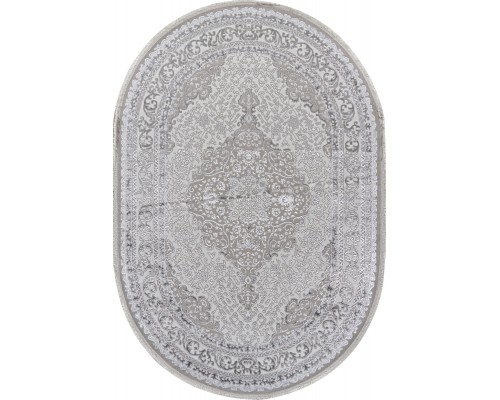 Arda Ковер Efsan Q011A beige shrink/grey fdy Овал