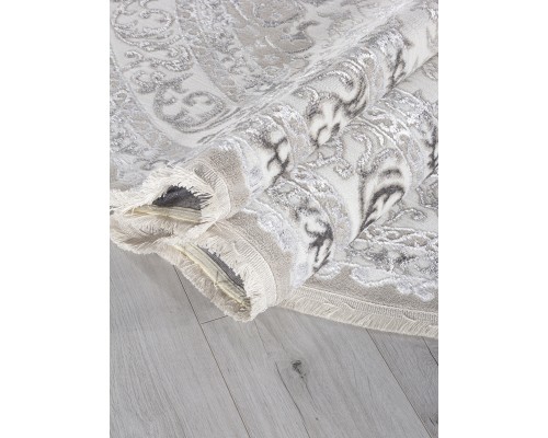 Arda Ковер Efsan Q011A beige shrink/grey fdy Овал