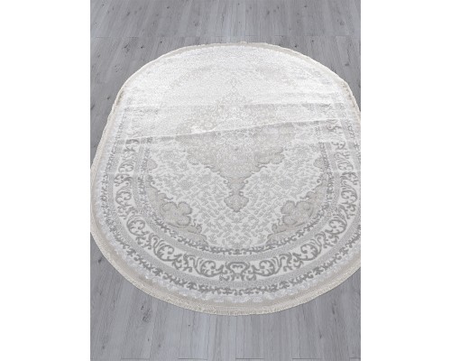 Arda Ковер Efsan Q011A beige shrink/grey fdy Овал