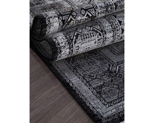 Milat Ковер Elexsus Olimpos Y5077K siyah/siyah Milat Ковер Elexsus Olimpos Y5077K siyah/siyah