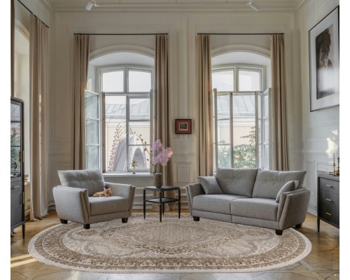 Kardelen Ковер Essa 27226A beige/beige Овал