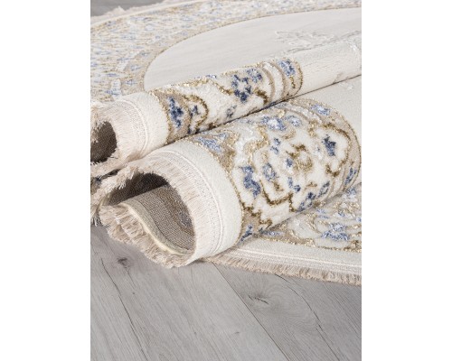 Kardelen Ковер Essa 27236A cream/blue Овал Kardelen Ковер Essa 27236A cream/blue Овал