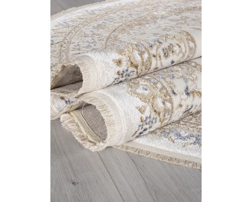 Kardelen Ковер Essa 27239A cream/blue Овал Kardelen Ковер Essa 27239A cream/blue Овал