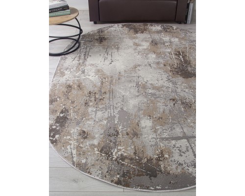 Merinos Ковер Graff 3433 gray-beige Овал